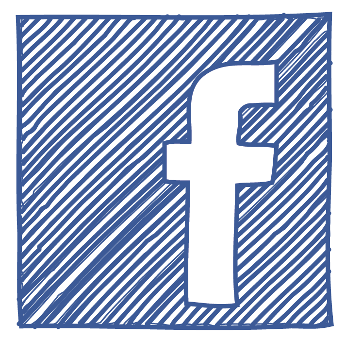 facebook logo sketch